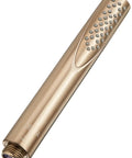 Roman Tub Handshower In Champagne Bronze With 2.0 GPM Flow And Touch Clean Easy Clean Technology For Quick Sprays laying flat