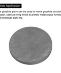 Round Graphite Block Disk Ingot Pro Grade Heavy Duty High Purity Graphite Electrode Plate Sheet 50 By 5 Mm For Melting Casting And Electrolysis Pack Of 2 Ideal For Metalworking Lab Use Carbon Rods And Graphite Crucibles