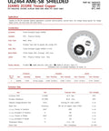22 AWG 2 Conductor Shielded Cable UL2464 AMESB Shielded Wire For CNC Rigs And VFD Spindles Flexible Stranded Copper With PVC Jacket Drain Wire And TC Braided Shield Gray 25 Feet specification sheet