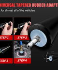 Cooling System Vacuum Purge Kit For Cars Trucks And SUVs Universal Pneumatic Coolant Refilling Tool Set with rubber adapter steps