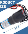 Three In One Hard Start Kit For Refrigerator Freezer Replaces Start Relay Overload Capacitor 1/12 To 1/5 HP 120V AC, 5.1-inch size