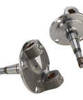 Forged Front Spindles With King Pins For Ford 1928 1948, One Piece Drop Forged 4140 Steel, Round Back Design, Ideal For Drum Brakes