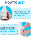 How to use Two Pack 1.5 Inch MIP To 1.5 Inch FIP Plug And Play Two Way Trimline Ball Valve For Hayward Pool Filter SP0723 instructions