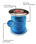 Beefy 2mm 100 Percent Spectra Spearfishing Line For Speargun Reels And Shooting 1000 Lb Working Load Minimal Stretch Ultra