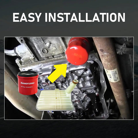 Installation of Deep Pan Transmission Filter Kit For Allison 1000 2000 Series in Chevy Silverado 2500HD