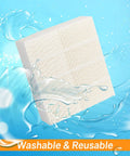 Humidifier Wick Filter For AirCare Spacesaver 8000 Series Evaporative Units Replacement 2 Pack with water background