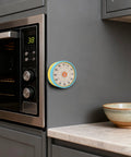 Dual Mode 60 Minute Mechanical Kitchen Timer With Magnetic Back And Built In Stand For Cooking And Baking on fridge