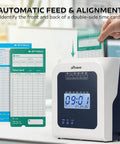 No Sweat Thermal Time Clock For Small Business Crews, Truly No Ink Ribbons Or Network Needed, Drop In Ready with time cards.