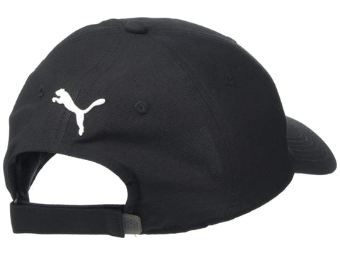 Back view of Pounce Adjustable Golf Cap For Men With DryCELL Technology Moisture Wicking Sweatband Pre Curved Brim Velcro Closure