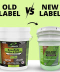 Rock Solid Polyurethane Floor Sealant For Hardwood And Exterior Decks Ultra Clear Gloss Water Based Non Toxic Varnish 5 Gallon Bucket old versus new label comparison