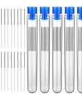 Bulk 50 Pieces 0.4 mm Stainless Steel 3D Printer Nozzle Cleaning Kit With Storage Bottles, Durable Nozzle Cleaners For 3D Printer Maintenance