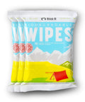 Biodegradable Body Wipes With Tea Tree Oil And Aloe Vera 3 pack for camping and hiking