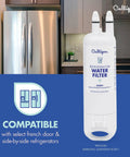 Fridge Water Filter Replacement For Whirlpool EDR1RXD1 CUW1 Made In USA Compatible With JennAir KitchenAid Maytag