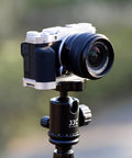 Hand Grip For Fujifilm X M5 Camera With L Shape Bracket Built In Arca Quick Release Plate And Battery Access on tripod