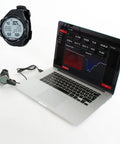 Get Your Hands On This Awesome Scuba And Freediving Dive Computer That Comes Packed With A Handy Dive Logbook displayed with laptop