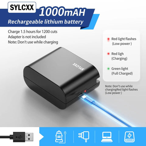 Rechargeable Electric Letter Opener With USB C Charging, Opens Envelopes Quick And Clean For Office Or Home, 1000mAh Battery
