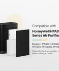 Replacement HEPA Filter Pack For HPA300 Series Air Purifiers Includes 6 HEPA R Filters And 8 Pre Filters HRF AP1 For HPA300 HPA304 HPA8350