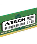Close-up of 16GB DDR4 RAM Kit 2666MHz SODIMM For Laptops And Notebooks PC4-21300 PC4-2666V Unbuffered NonECC 1.2V 260Pin module.