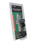Keyless Press On Locking Silent Hitch Pin For Two Inch Hitches Heavy Duty Five Eighth Inch Threaded Pin Fits Class IV Tow