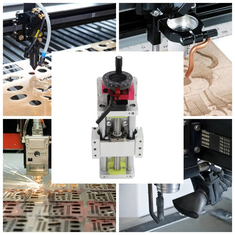 100mm Travel Linear Stage Actuator With 1605 Ballscrew Dual Optical Axis Linear Rail Guide Manual Slide Stage for CNC and 3D Printers