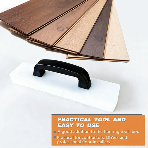 Heavy Duty Flooring Tapping Block For Laminate Vinyl Hardwood And Engineered Wood With Built In Handle No Hammer Needed