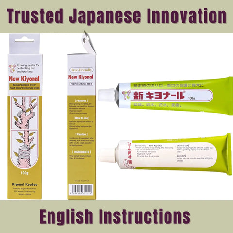 New Bonsai Pruning Sealer Paste 100g From Japan For Quick Dry Fast Healing After Pruning Or Grafting Easy To Use Pro Quality