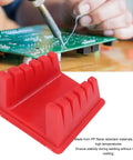 Heavy Duty Soldering Clamp And Welding Stand With Secure Firm Grip For Various Wire Sizes. Red stand made from flame retardant materials.
