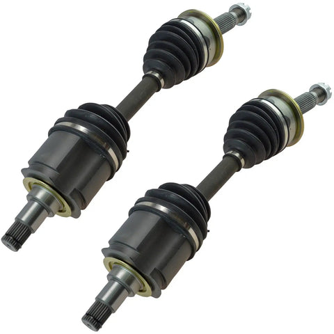 Premium Front CV Axle Shaft Assembly Pair With Sealed Boots And Fasteners Direct Replacement Kit for Toyota trucks.