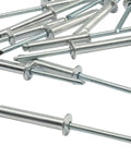 120 Pcs 3/16 X 1-1/4 Inch Aluminum Large Flange Blind Rivets Assortment Kit For Secure Fastening In Metalwork And DIY Projects Rust Resistant Heavy Duty Marine Grade Quality
