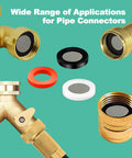 258 Piece Faucet And Plumbing Rubber Washer Kit In 32 Sizes For Garden Hose Valves Spigots Adapters Outdoor Faucets Bibbs And Shower Hoses Repair For DIYers Must Have