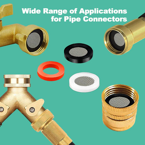 258 Piece Faucet And Plumbing Rubber Washer Kit In 32 Sizes For Garden Hose Valves Spigots Adapters Outdoor Faucets Bibbs And Shower Hoses Repair For DIYers Must Have