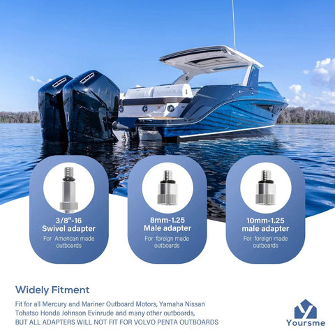 Gear Lube Pump For 32 Oz Bottles With Three Eighths Inch Swivel Adapter And Eight Millimeter And Ten Millimeter Metal Adapters with boat