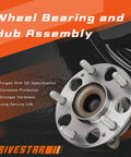 Rear Wheel Bearing Hub Assembly Set For Honda Civic 2012 2013 2014 2015 ABS 5 Lug Left And Right Fits EX EXL Si DX