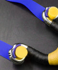 Yellow silicone caps in use with the 170 Piece High Temp Silicone Cap And Plug Set Masking System Kit.