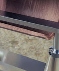Pro Grade Stainless Steel CNC Machined Woodturning Tool Rest Platform With Solid Post And Collar for woodturning applications