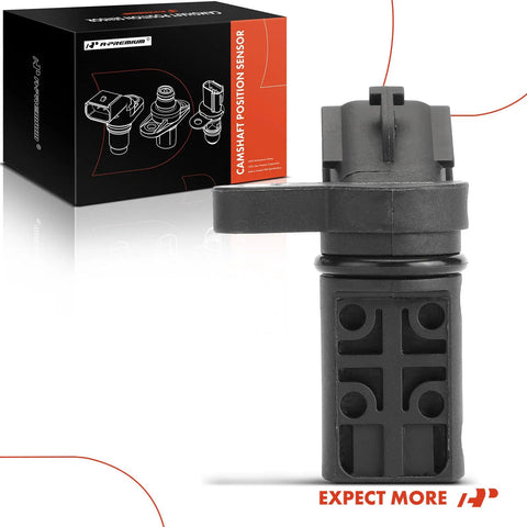 Engine Camshaft Position Sensor Replacement For Nissan Armada Pathfinder Sentra Titan 3 Pin CPS Plug And Play Direct Fit Connector Fits 2000 To 2013 Nissan Models Premium Quality Auto Sensor black plastic 3-pin sensor with box