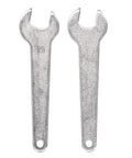 Set of two metal wrenches, Heavy Duty Pneumatic Die Grinder, US Style Compact Air Powered Tool with Tight Precision Chuck, Badass Performance for Metal Grinding and Detail Work, Rock Solid Shop Quality Grind Master.