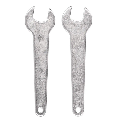 Set of two metal wrenches, Heavy Duty Pneumatic Die Grinder, US Style Compact Air Powered Tool with Tight Precision Chuck, Badass Performance for Metal Grinding and Detail Work, Rock Solid Shop Quality Grind Master.