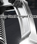 Close-up of alloy steel claws on Heavy Duty 50 Ton Hydraulic Gear Puller With Split Type Bearing Puller Tool For Auto Repair