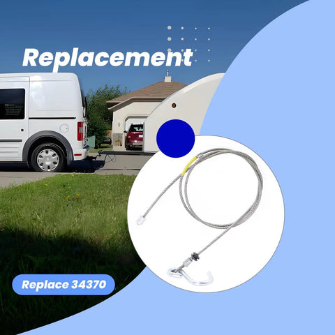 Safety Cable Assembly For UFP A 60 Disc And Drum Brake Actuators Replacement 34370 image with trailer connection