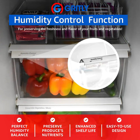 Crisper Bin Drawer Replacement With Humidity Control For Whirlpool And Kenmore Refrigerators Upper Crisper Drawer WP2188656