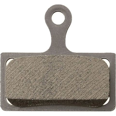 G04S Metal Disc Pads And Return Spring For BR M8000 Disc Brakes Sintered Metal Pads With Grippy All Weather Stopping Power In Wet Or Dry Conditions Includes Two Pads Per Set For Front Or Rear Replacement close-up