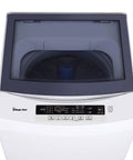 Compact 3.0 Cu Ft Top Load Washer In White Featuring Quick Wash Cycles Three Water Levels And Wrinkle Free Care crafted for small spaces.