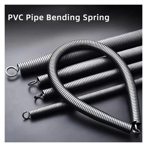 Rugged Square Steel Spring Bender For Pvc Pipe And Wire Tubing Heavy Duty Manual Tube Former Tool with spring design.
