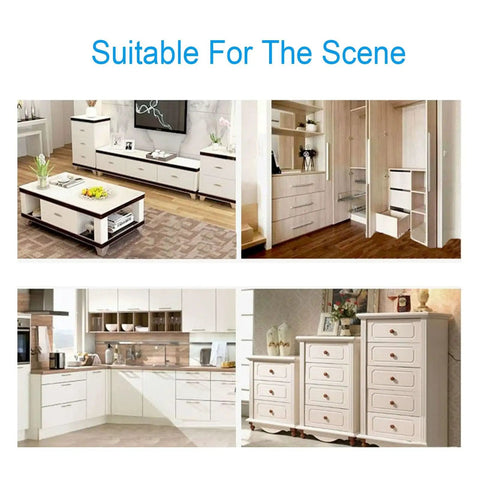 Living room, closet, kitchen, and dresser suitable for Heavy Duty Drawer Slides 25kg Load, 500mm Length, 20 Inch Roller Track Pair.