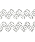 Compression Springs Set, 10 Pack Of 304 Stainless Steel Small Extension Springs, 1mm Wire Diameter displayed in a grid pattern