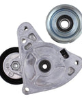 Must-Have Roneeson Serpentine Belt Idler Pulley Kit That Fits Your 2012 To 2014 Honda CRV Perfectly And Keeps Your Engine Running Smooth On Any Road Trip. Metal pulleys on white background