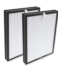 Replacement Filter Set For Aiper KJ200 And FAMREE FA500 Air Purifiers with H13 True HEPA and activated carbon, 2-pack filters displayed