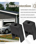 Two Pack Garage Door Sensor Sun Shield Covers For HAE00002 LDO33 LDO50 LSO50 Keep Your Sensors Safe From Sunlight, Heat, Rain, And Weather