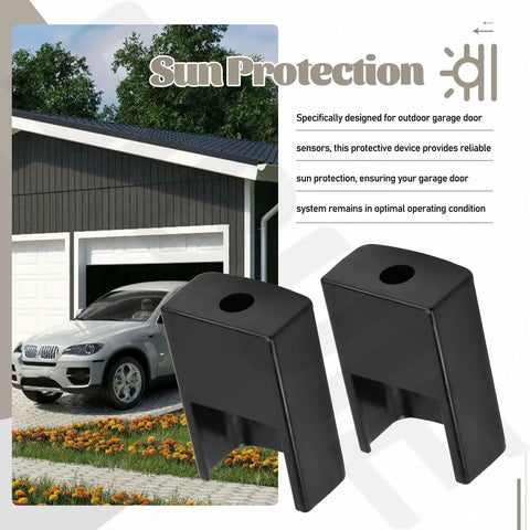 Two Pack Garage Door Sensor Sun Shield Covers For HAE00002 LDO33 LDO50 LSO50 Keep Your Sensors Safe From Sunlight, Heat, Rain, And Weather